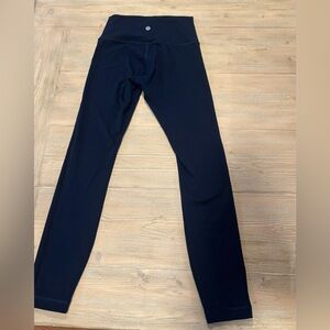 Lululemon Wunder Under 25 in Legging in True Navy